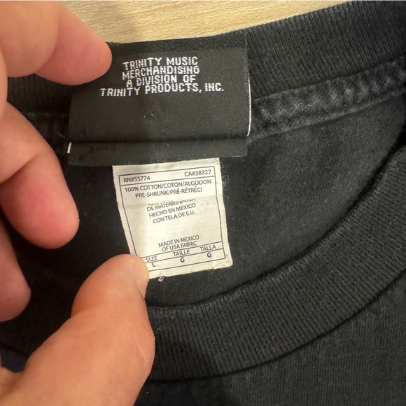 TMM Ice-T High Rollers Men’s Large Black T-shirt from 2008 Tour - Picture 7 of 8